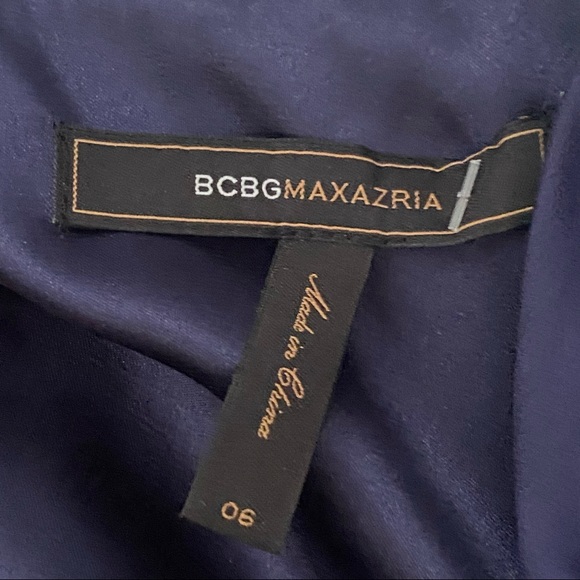 SOLD | BCBGMaxAzria Classic Evening Belted Dress - Picture 14 of 15